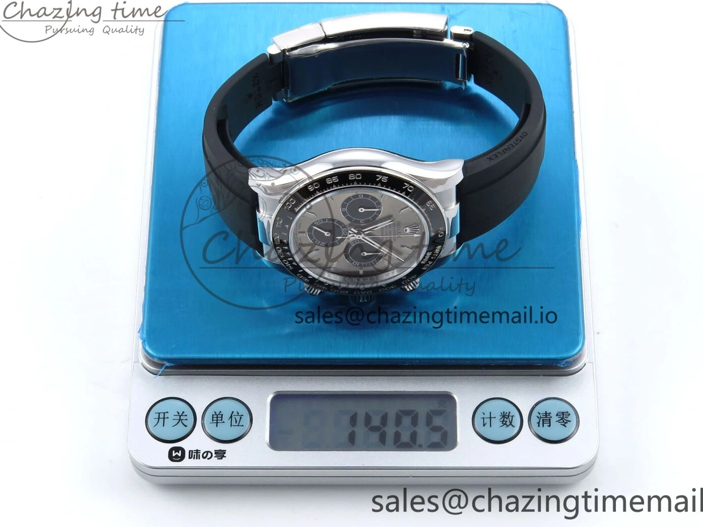 MiroTime 0520 SunProtective Daytona 126519 QF 1:1 Best Edition Gray Black Dial on Oysterflex Strap SH4131 V6（Gain Weight） 1203